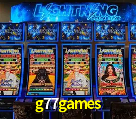 Descubra o Mundo do Cassino Online com g77games